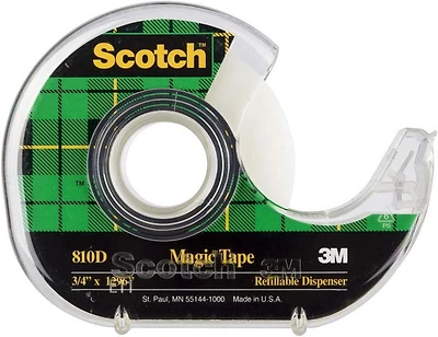 Ruban adhésif invisible 18mmx33m.