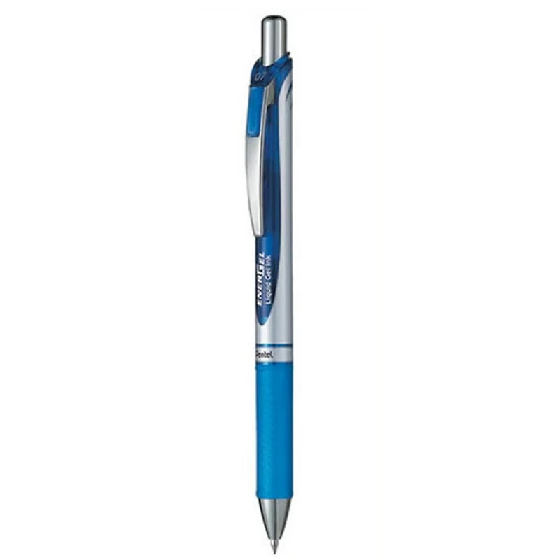 Stylo gel rétractable Energel bleu 0.7mm