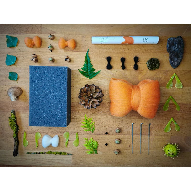 Needle Felting Kit - Fox