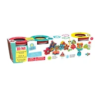 Ens. 4 pots pâte à modeler - gâteau