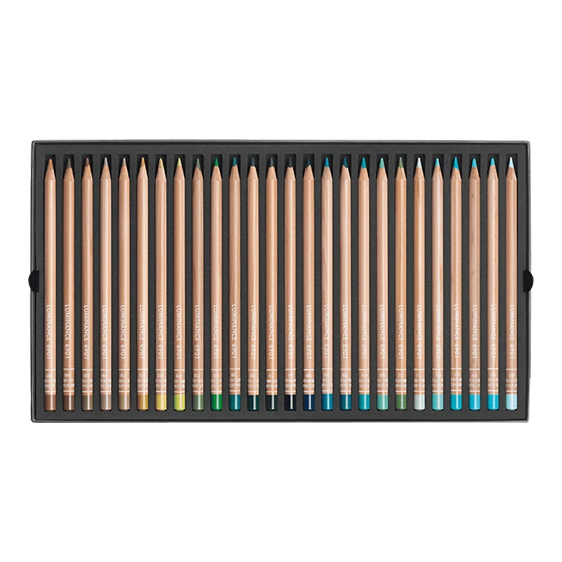 Crayons de couleur Luminance 6901 - 100 pièces
