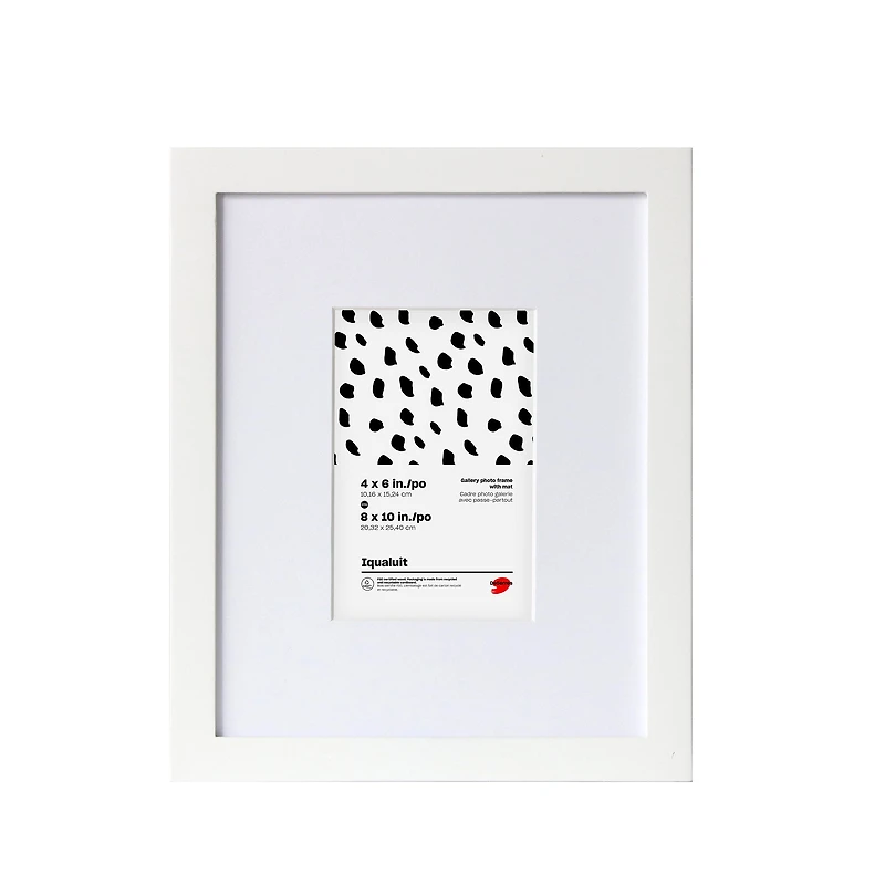 Iqualuit Gallery Photo Frame - White