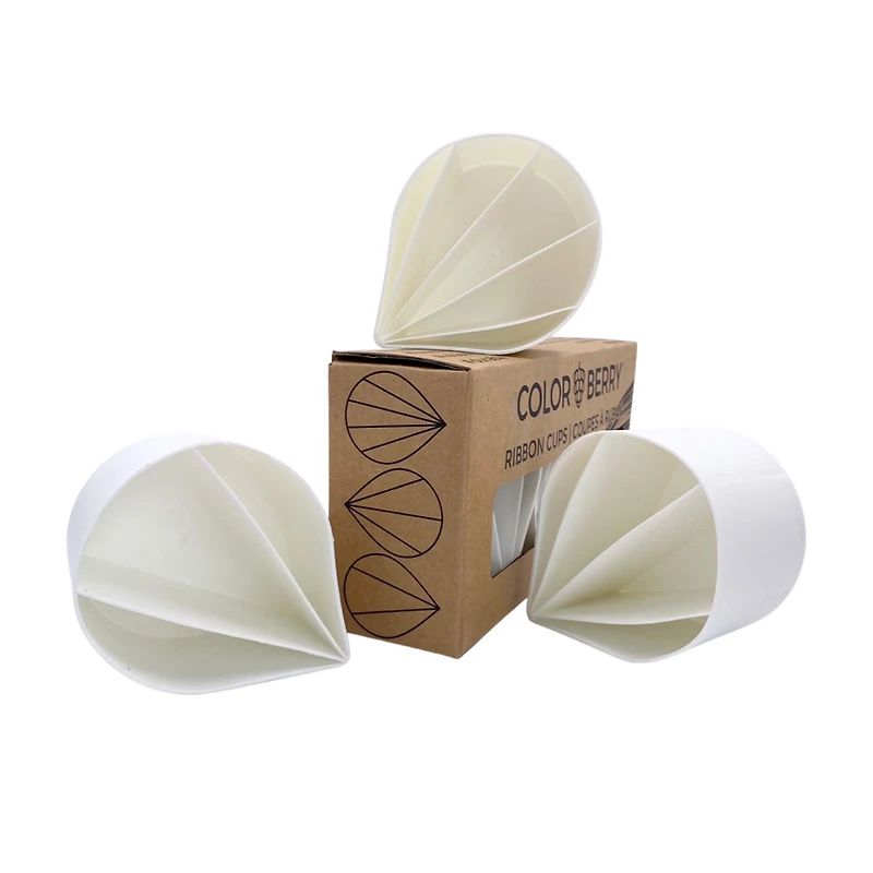 3-Pack Ribbon Cups