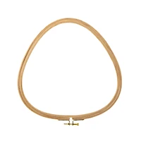 Cerceau à broder en bois - triangle