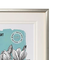 Magnolia Art Frame - Silver, 12 x 15 in.