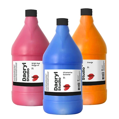 Dacryl Studio Acrylic : Low Viscosity, 2 L