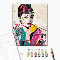 Paint by Numbers Kit - "Audrey Hepburn"