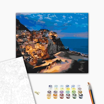Ensemble peinture à numéros - « Ile de nuit »