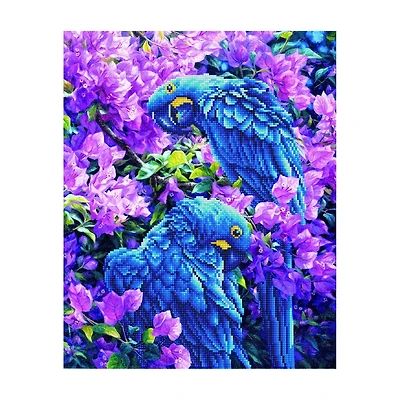 Diamond Dotz Kit - Blue Parrots