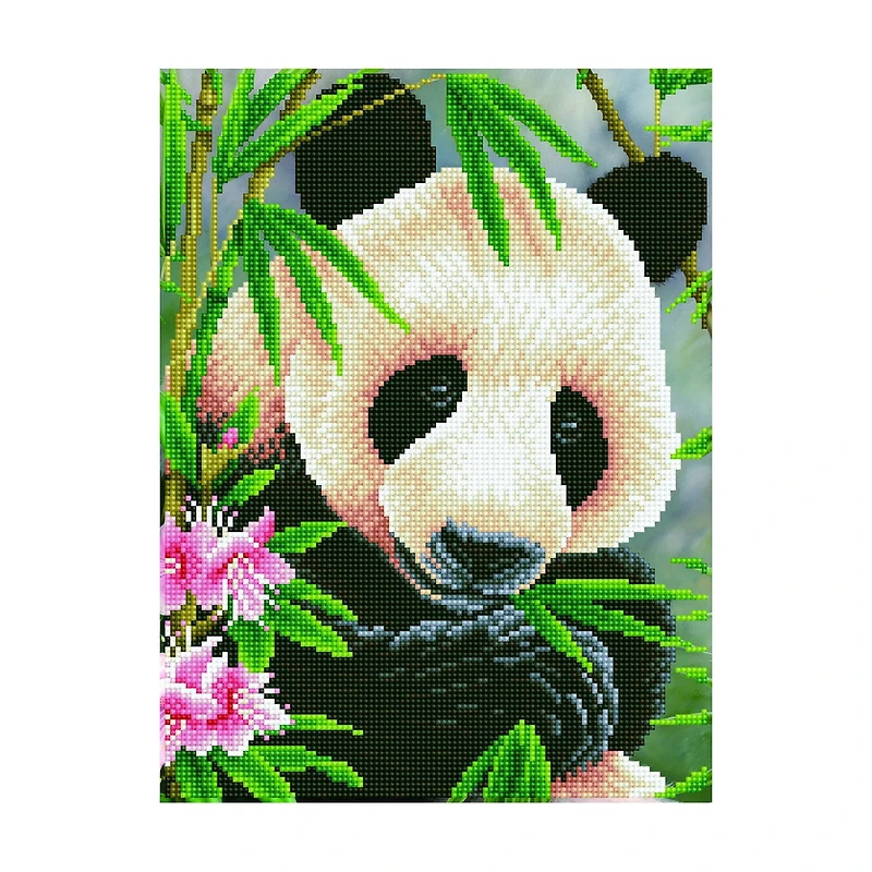 Kit créatif Diamond Dotz - Le prince panda