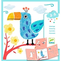 Ensemble 3 pochoirs, 1 image