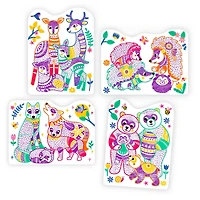 Colour Reveal Pictures - Forest Families