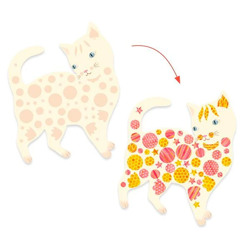 Créer avec du papier - Les jolis chats d’Elodie