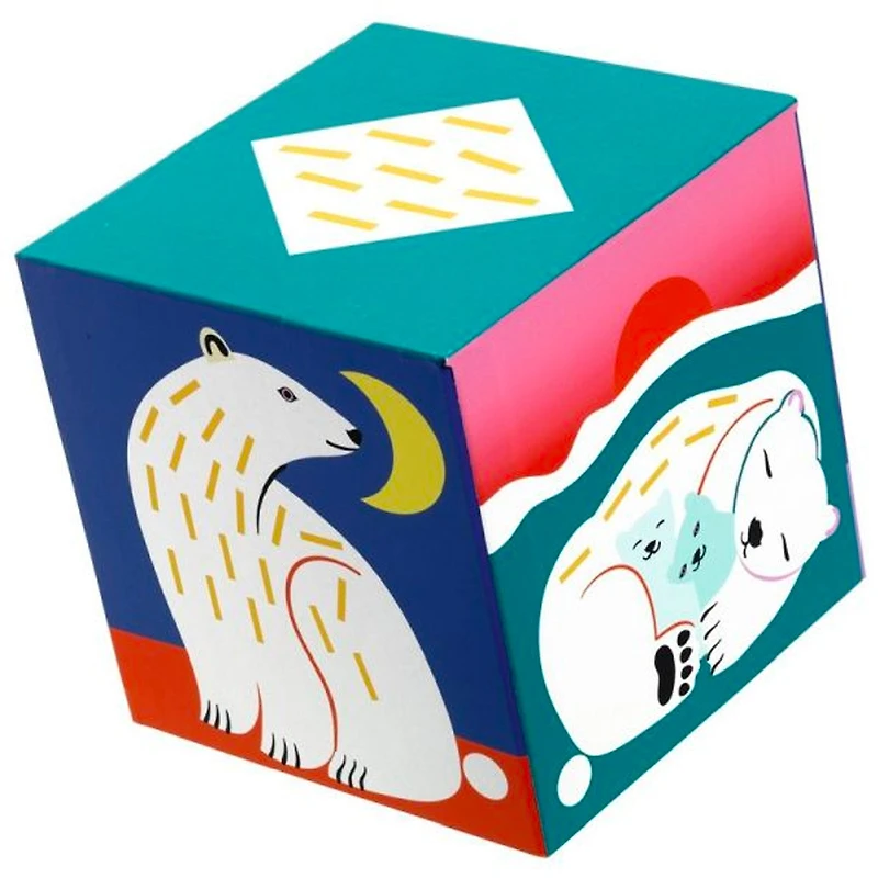 Cubes à emboîter - Animaux sauvages