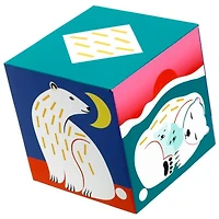 Cubes à emboîter - Animaux sauvages				