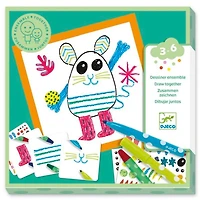 Dessiner ensemble - Les animaux rigolos				