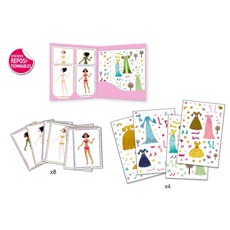 Paper dolls – Through the seasons