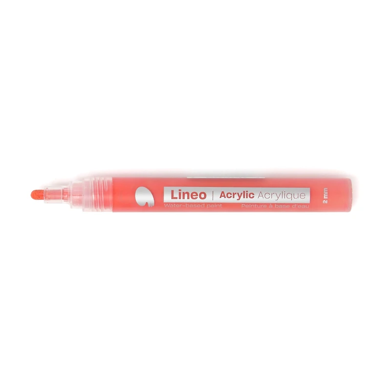 Lineo Acrylic Markers - 2 mm, 24 Pieces