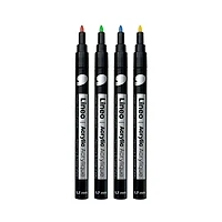 Lineo Acrylic Markers - 0.7 mm, 12 Pieces