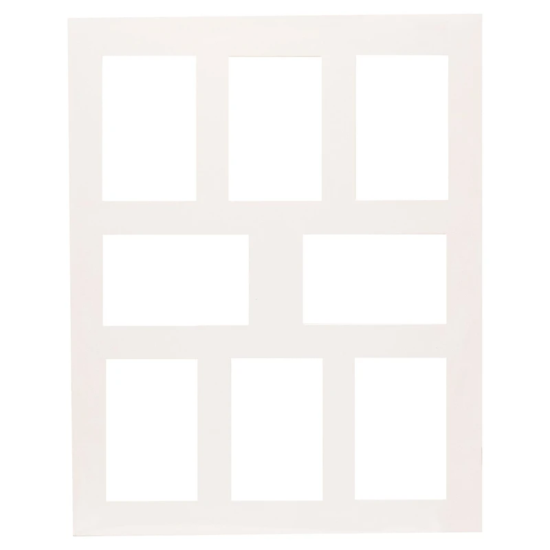 Passe-partout 16x20 - 8 ouvertures 4x6