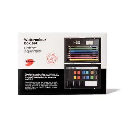 Signature Watercolour Kit - 23 Pieces