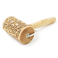 Mini Engraved Rolling Pin - Aztec Pattern