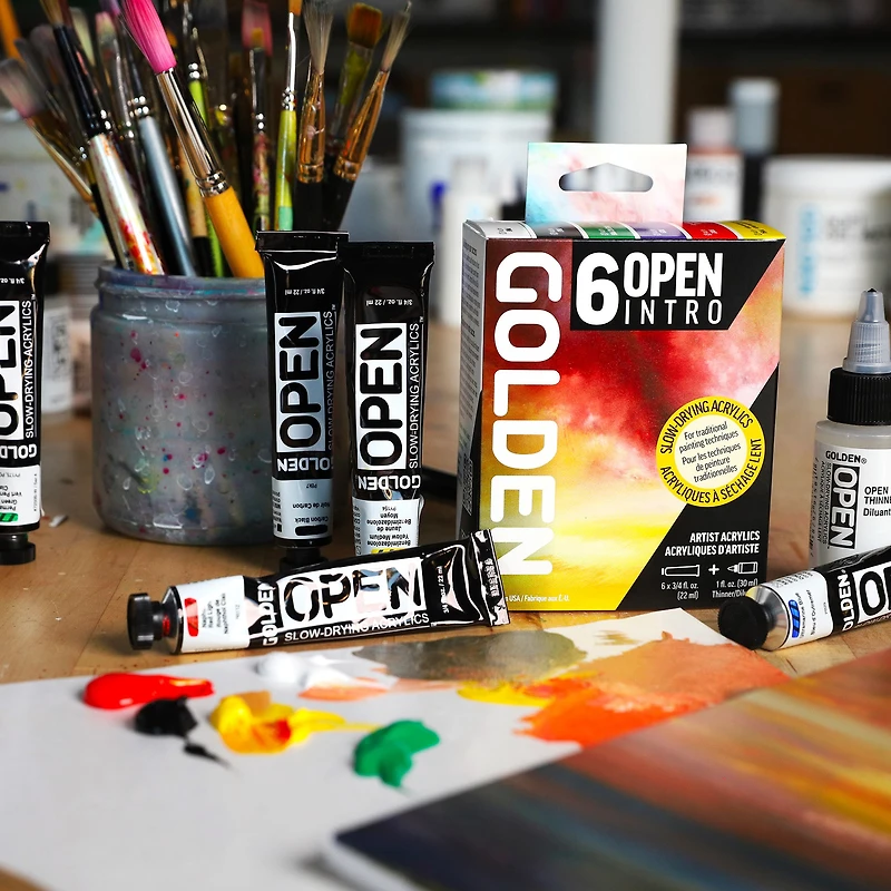 OPEN Acrylic Intro Kit - 7 Pieces