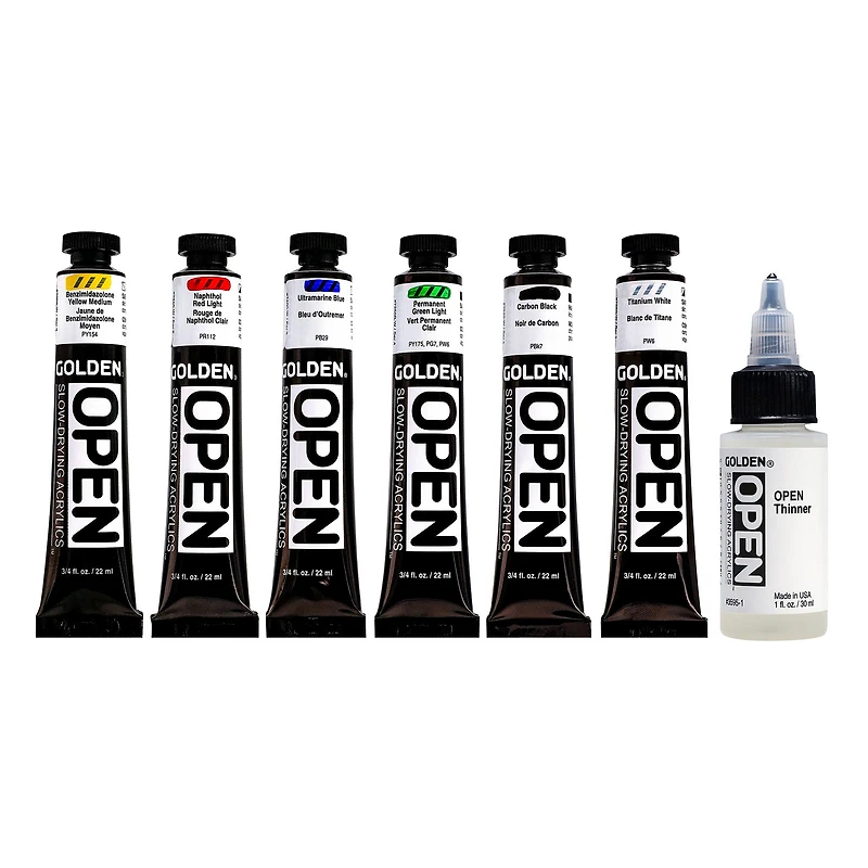 OPEN Acrylic Intro Kit - 7 Pieces