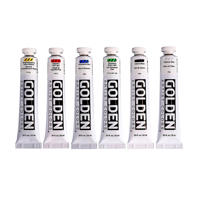 Heavy Body Acrylic Intro Kit - 6 Pieces
