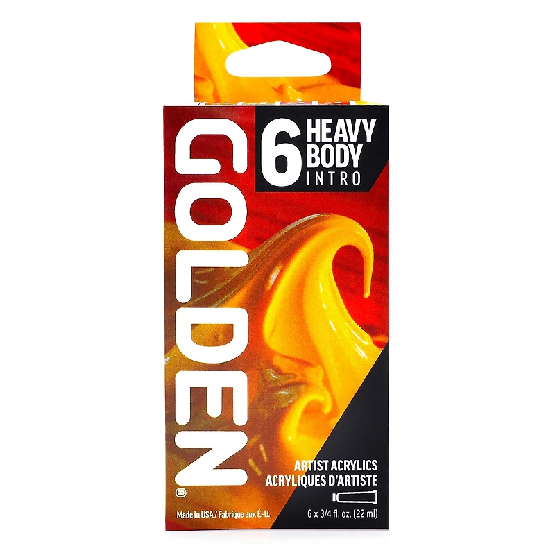Heavy Body Acrylic Intro Kit - 6 Pieces