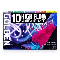 Ensemble mélange acrylique High Flow - 10 pièces