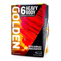 Heavy Body Acrylic Essentials Kit - 6 Pieces