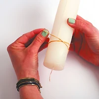 Moule pour bougie en silicone - cylindre