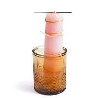 Moule pour bougie en silicone - torsade