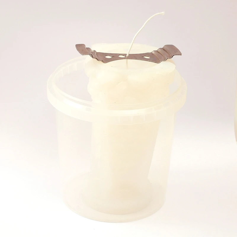 Moule pour bougie en silicone - arbre de Noël, 9 x 15,2 cm
