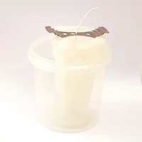 Moule pour bougie en silicone - arbre de Noël, 9 x 15,2 cm