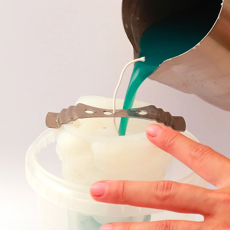 Moule pour bougie en silicone - arbre de Noël, 9 x 15,2 cm