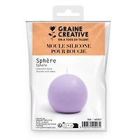 Silicone Candle Mould - Sphere