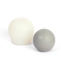 Moule pour bougie en silicone - sphère