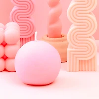 Moule pour bougie en silicone - sphère