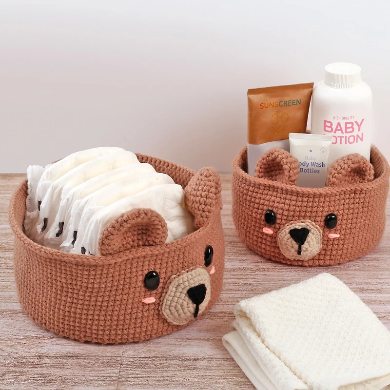 DIY Crochet Basket Kit
