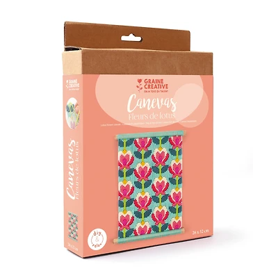 DIY Canvas Kit - Lotus Flowers