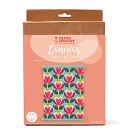 Ensemble créatif Canevas - fleurs de lotus