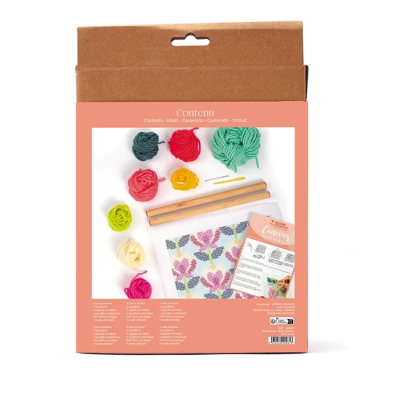 DIY Canvas Kit - Lotus Flowers