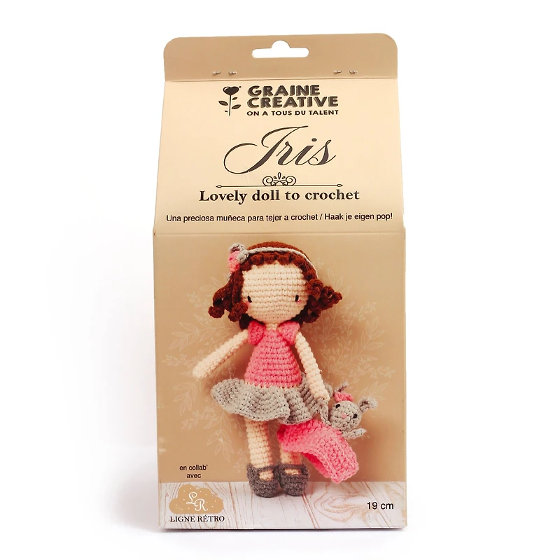 DIY Crochet Doll Kit - Iris