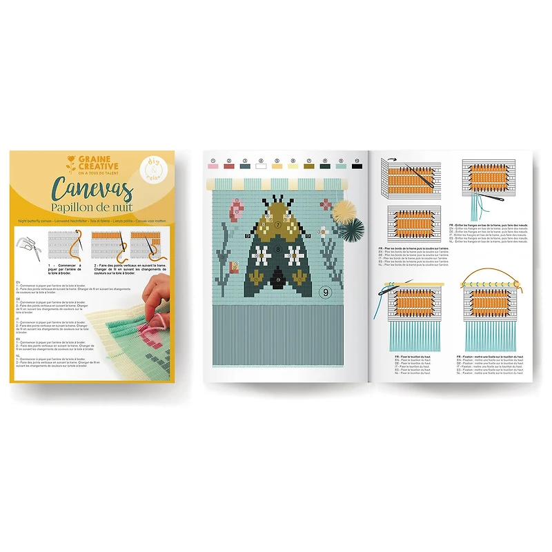 DIY Canvas Kit - Moth