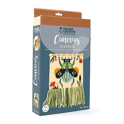 Ensemble créatif Canevas - scarabée			