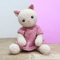 Ensemble crochet amigurumi - Emma le chat