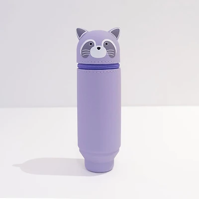 Stand Up Pen Case - Raccoon
