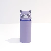 Stand Up Pen Case - Raccoon